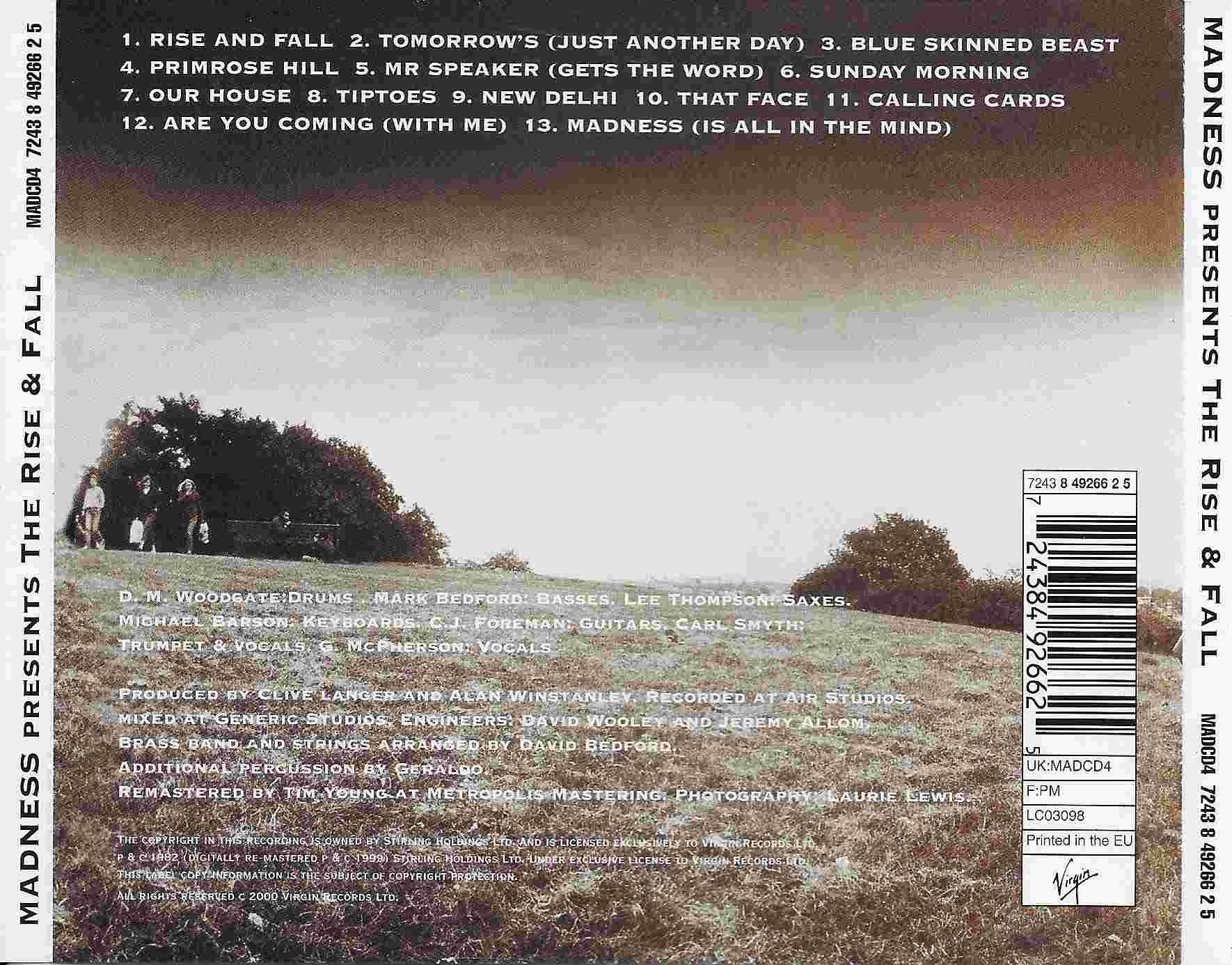 Back cover of MADCD 4